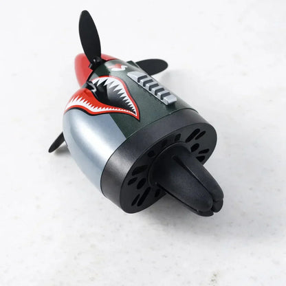 AeroLegend™ — Bring Your Car to Life and Turn Heads with Rotating Airplane Charm!