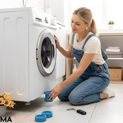 Anti-vibration mats for washing machines 4-piece set