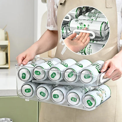 Transparent Refrigerator Organizer