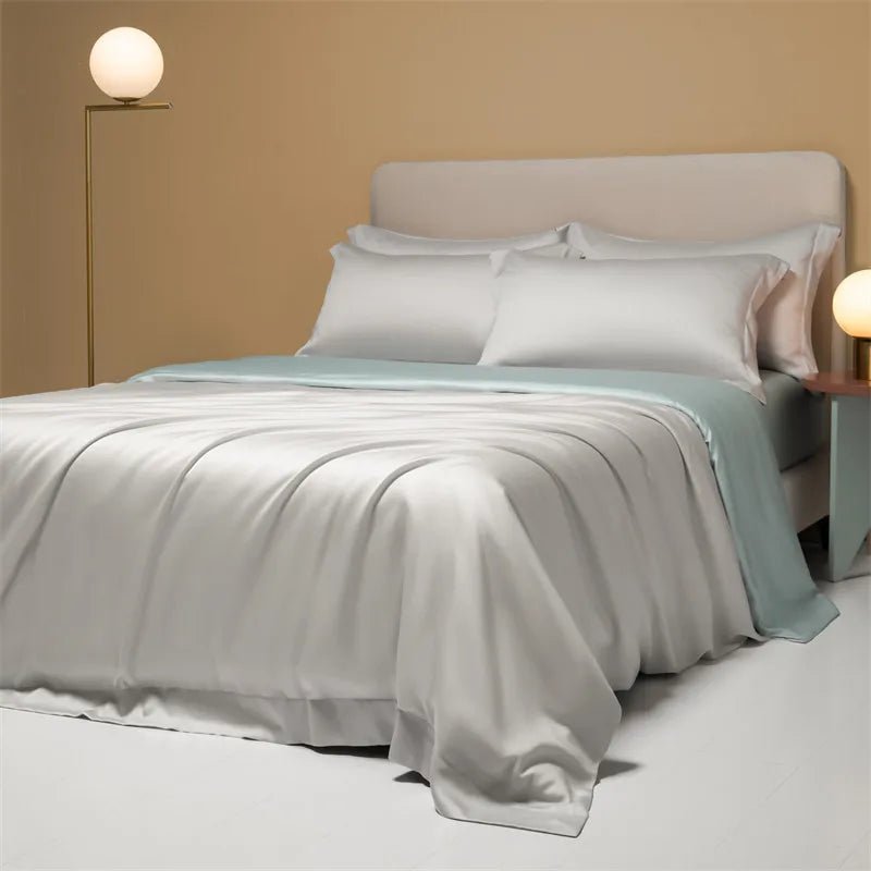 Bamboo Fiber Duvet Cover Cooling – BAMBOOLUXE