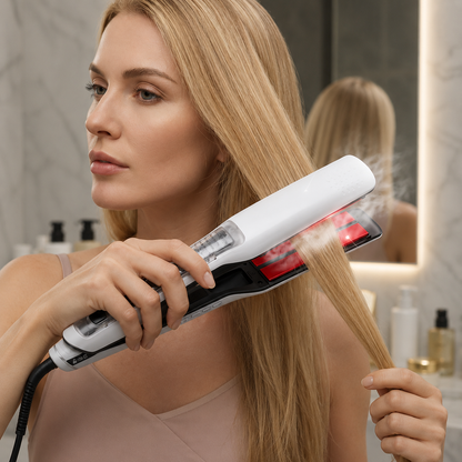 Styling Hair Straightener with Steam Function