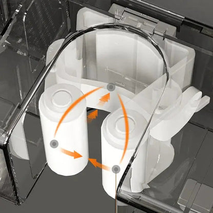 Wall-Mounted Broom & Mop Holder