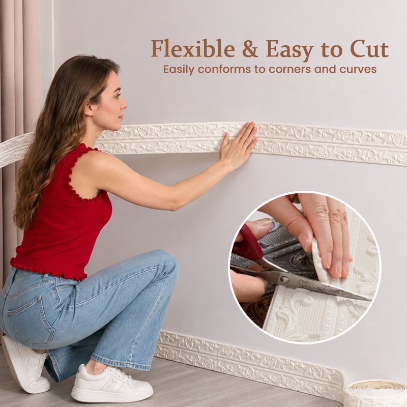 Self-adhesive Decorative Strip for Walls & Furniture