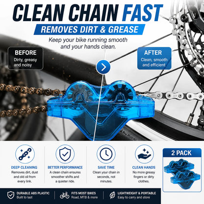 Bicycle Chain Cleaning Brush