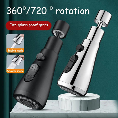 HydroFlex360 Kitchen Faucet Attachment with 360° Rotation