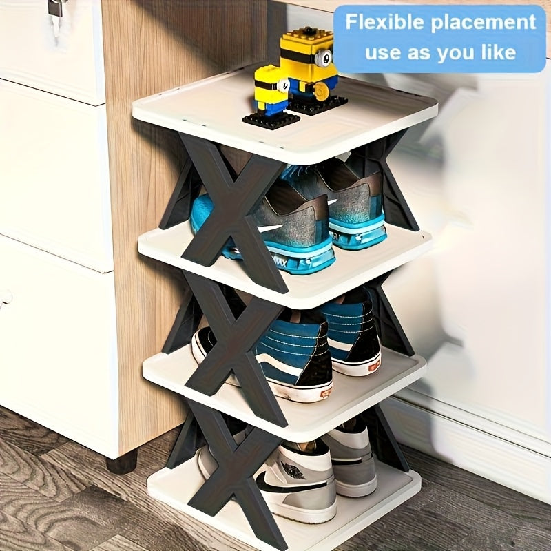 Narrow Shoe Rack Tower