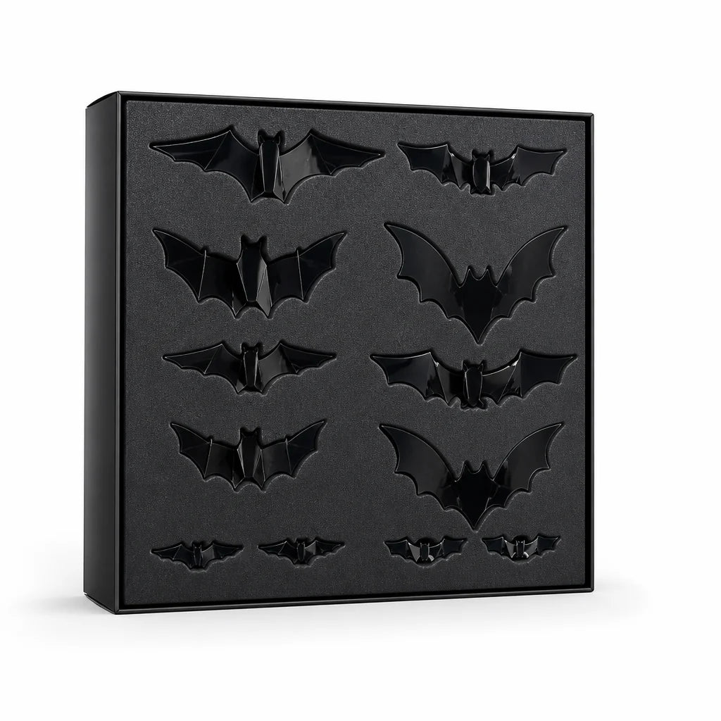 3D Flying LED Self-Adhesive Bat Wall Lights (Multi-Piece Set)