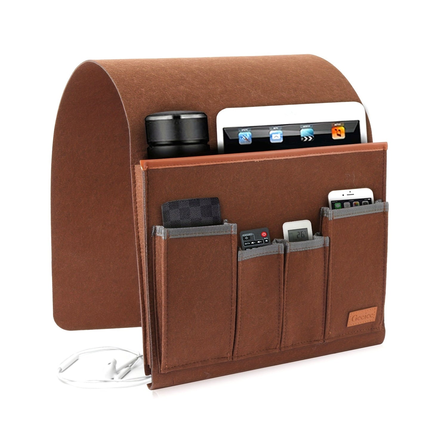 Sofa Armrest Organizer 5 Compartments