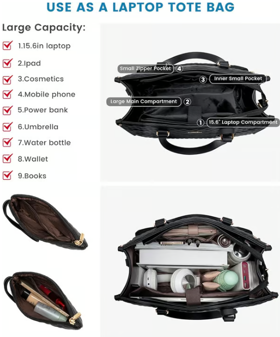 Insulated Laptop & Lunch Bag