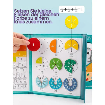 FractionMagnet – Playful Math Learning Set for Children Aged 6 and Up