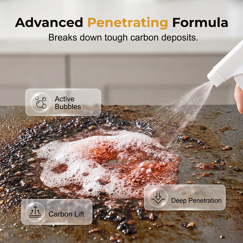 Grill Degreaser Spray – Powerful Degreasing