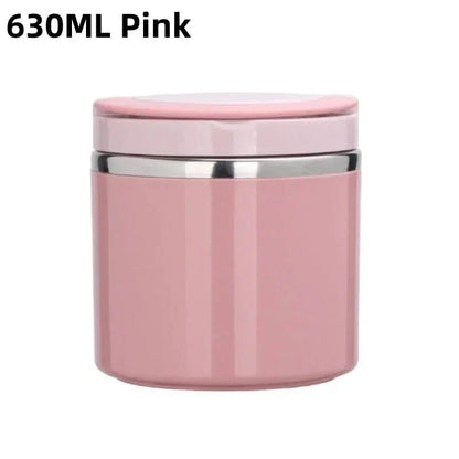 Thermal Lunchbox made of Stainless Steel with Handle – 630 ml & 1000 ml