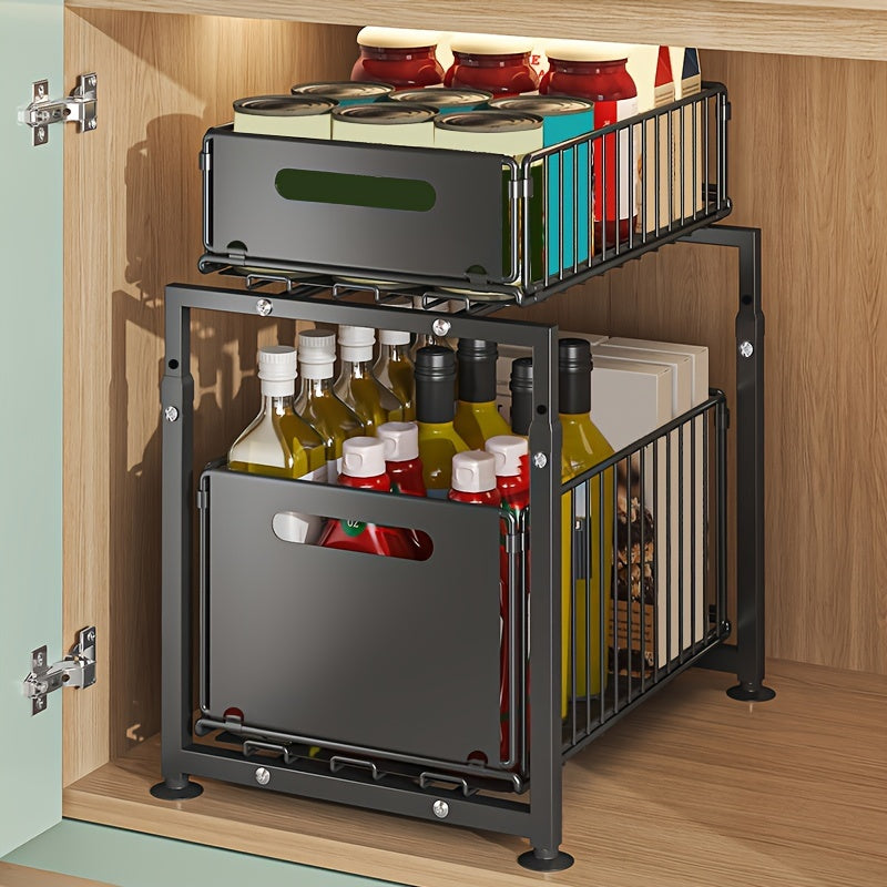 Extendable Kitchen Shelf 2 Tiers