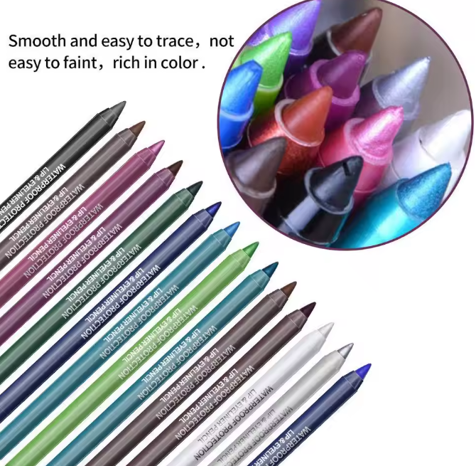 13-piece Waterproof Gel Eyeliner Set