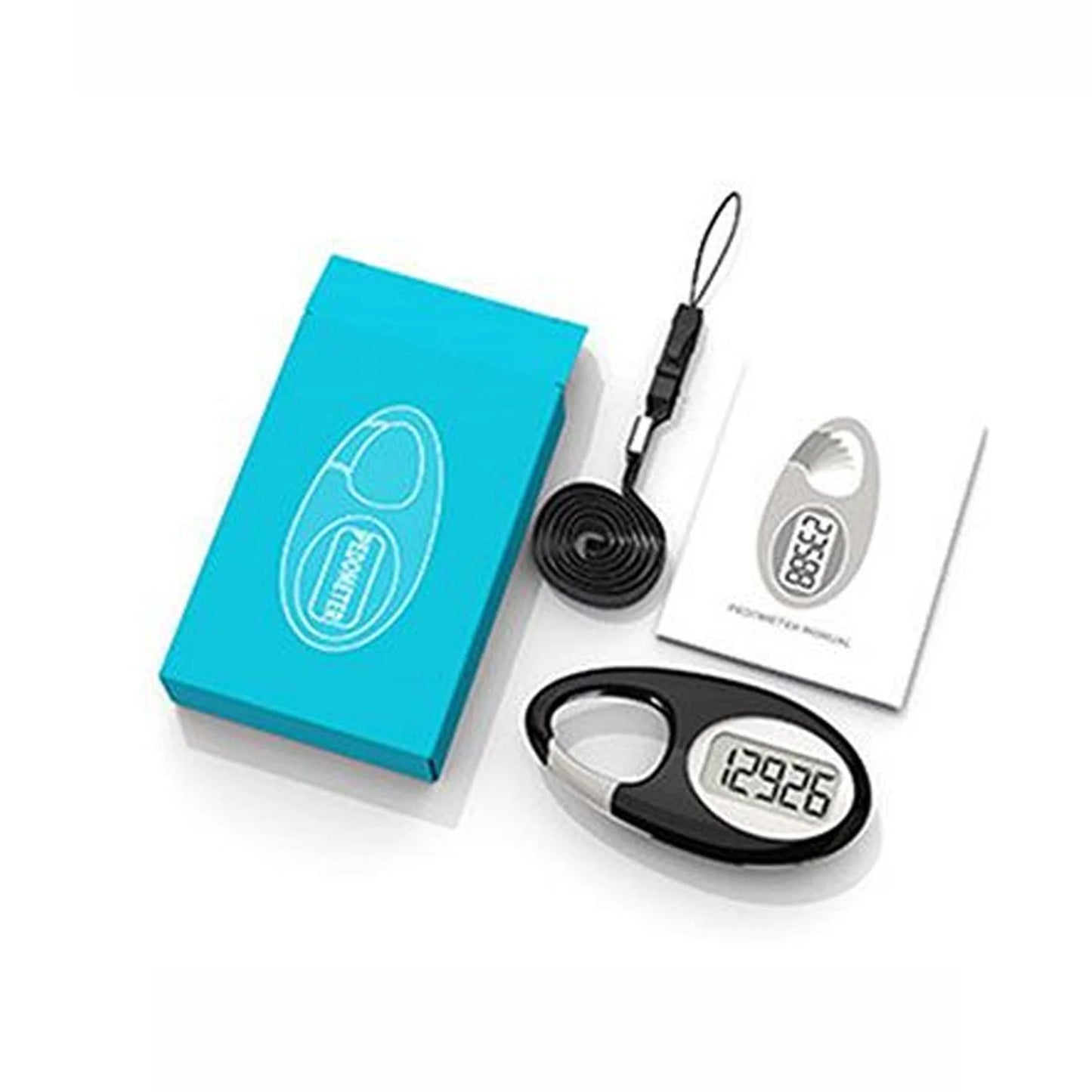 3D Pedometer with Lanyard for All Age Groups