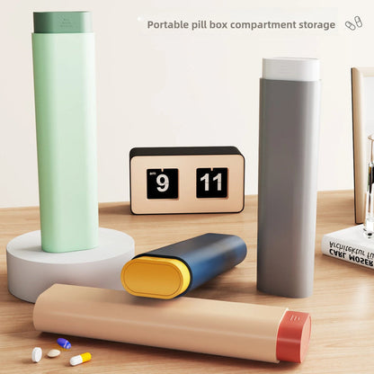 7-Day Weekly Pill Organiser with Labelled Compartments