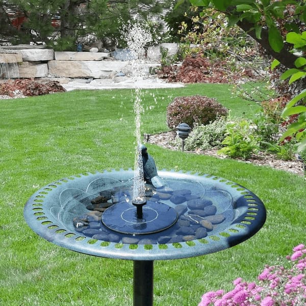 AquaLuxe™ Solar Fountain — Enchant Your Garden with Lively Water Play and Sunny Energy