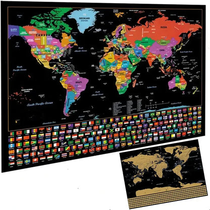 GlobeScratch – Your Adventures, Made Visible