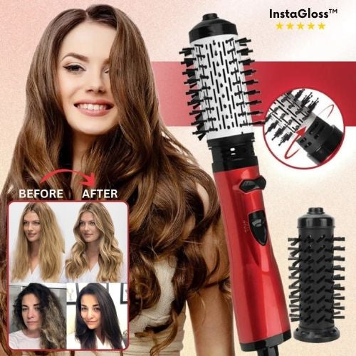 InstaGloss Hair Brush – Styling & Shine