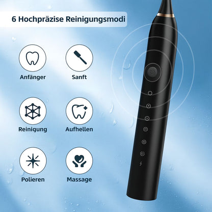 Electric Sonic Toothbrush with 6 Cleaning Modes