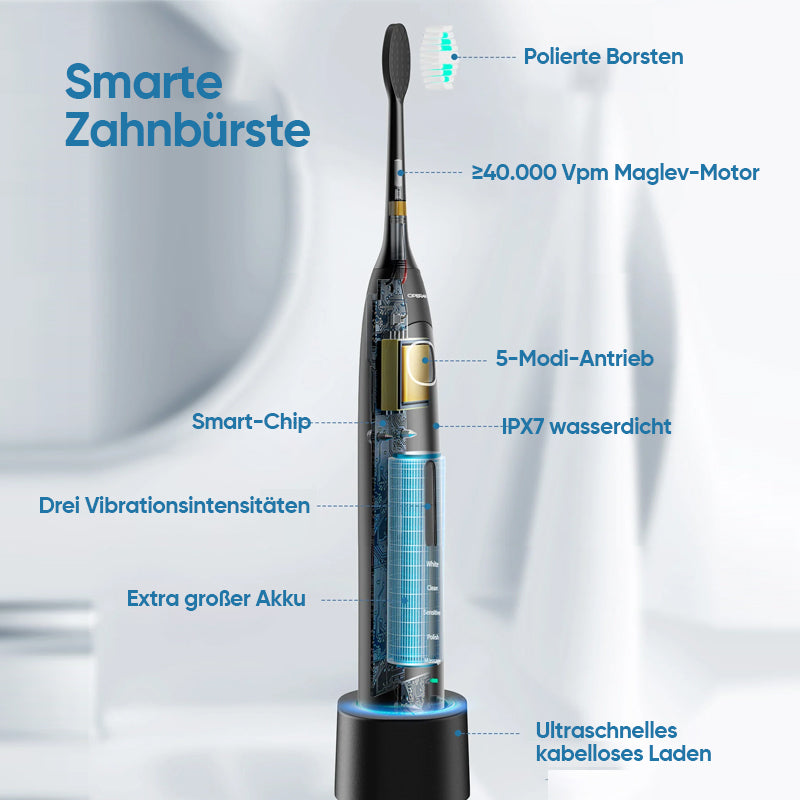 Electric Sonic Toothbrush with 6 Cleaning Modes