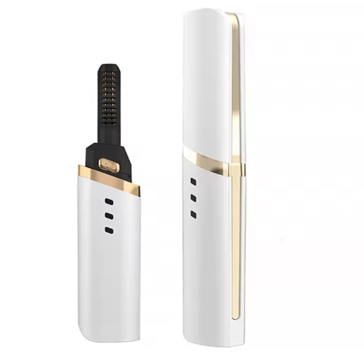Heated Electric Eyelash Curler with 3 Heat Settings