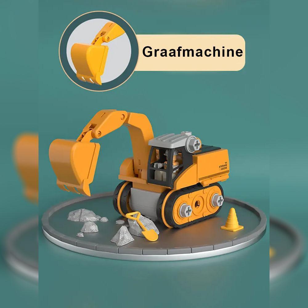 Excavator Learning Toy – Construction Vehicle Kit for Children