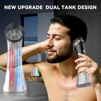 Electric Ear Cleaner with Dual Water Tank
