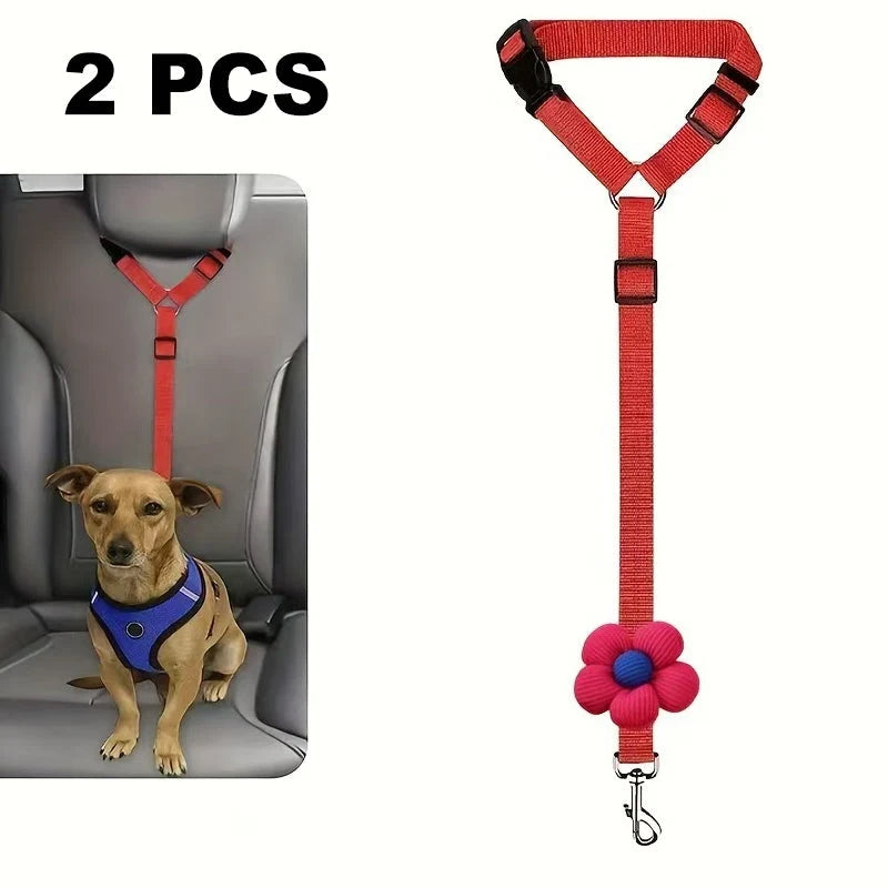 Dog Safety Harness & Leash 2-in-1