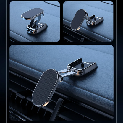 Magnetic Foldable Car Phone Holder 360°