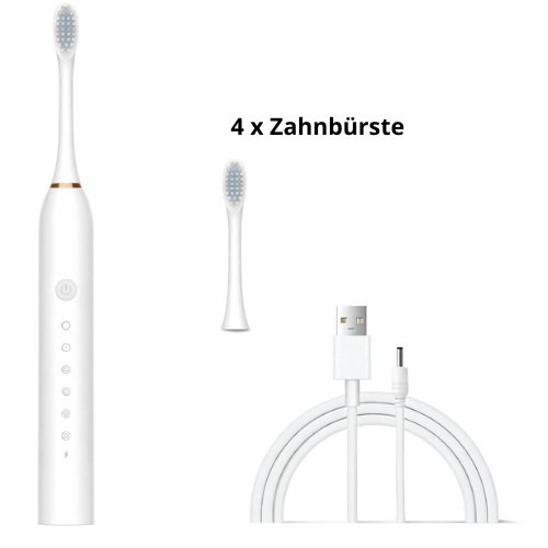 Electric Toothbrush with 6 Cleaning Modes, USB Rechargeable