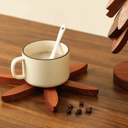 Bamboo Coaster Set 4-Piece