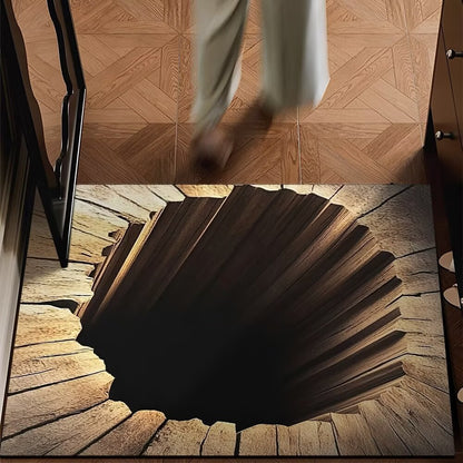 3D Optical Illusion Door Mat – Anti-Slip