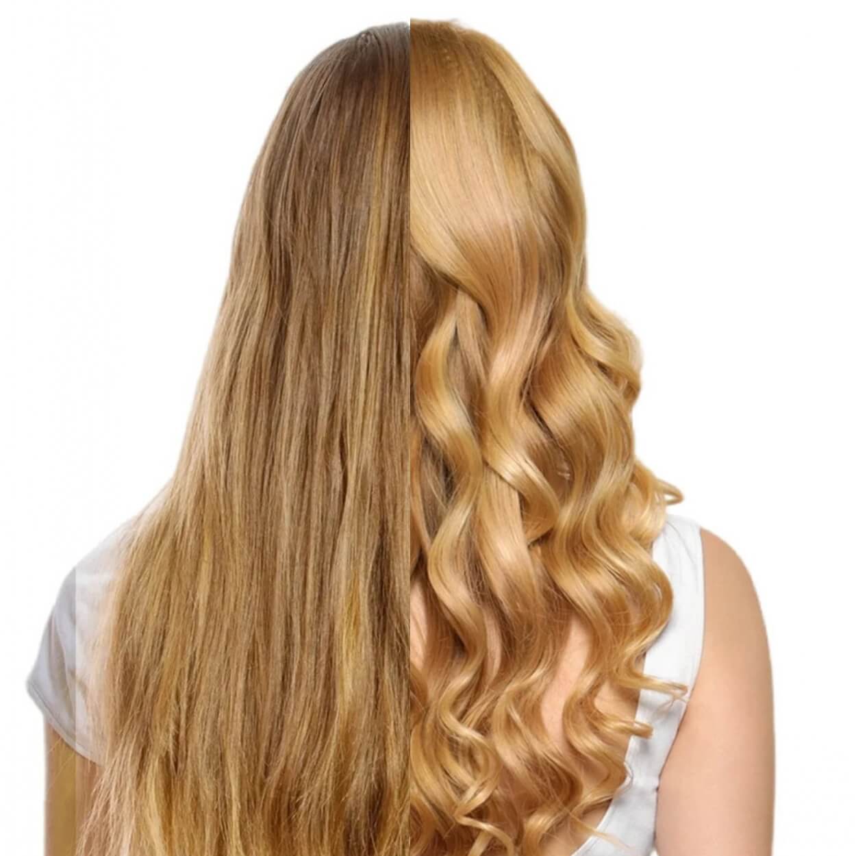 Curling iron for various curl styles