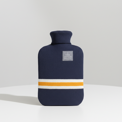 2L Hot Water Bottle with Knit Cover