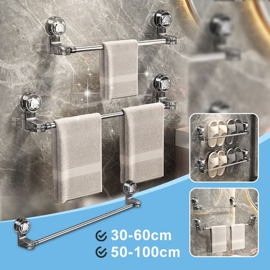 AeroTowel Extendable No-Drill Towel Holder