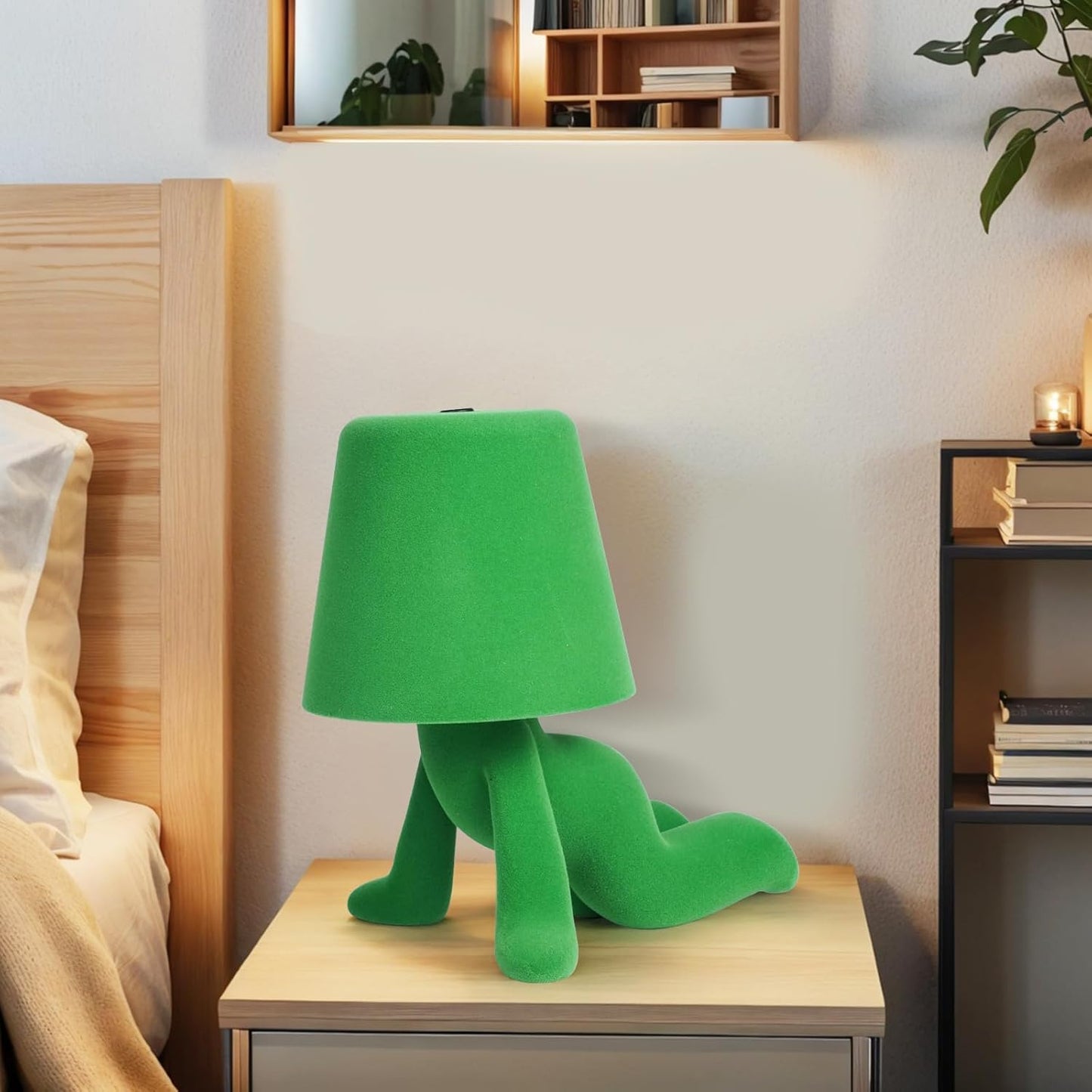 Touch table lamp with dimmable LED light