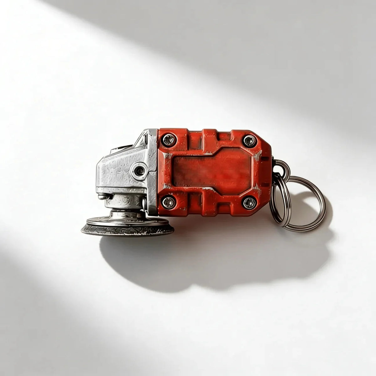 EdgeCraft™ Mini Grinder Keychain — compact, decorative, and always handy