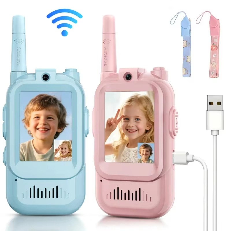 Video Walkie-Talkie for Kids with Live Image 2.4 GHz