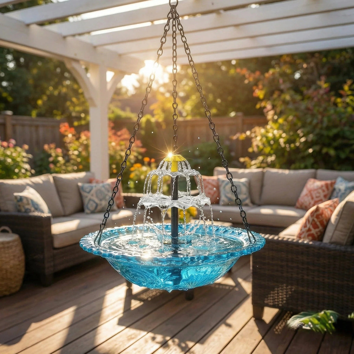 AquaLuxe™ — Give Your Garden Magical Vibrancy Without Electricity Connection