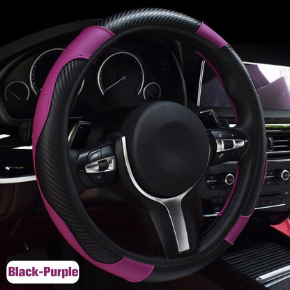 Universal Steering Wheel Cover with Anti-Slip Grip