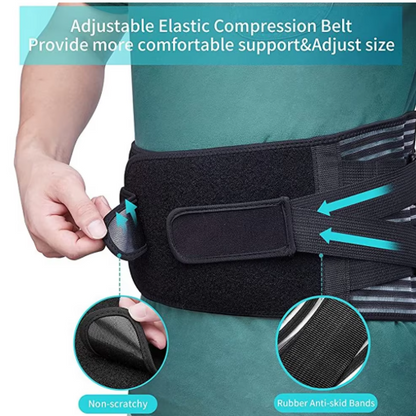 Lumbar Support Belt with Stays