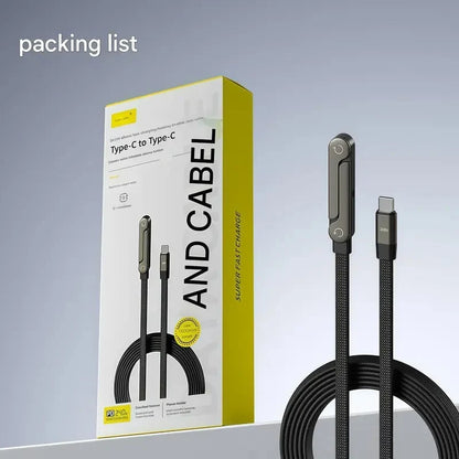 VeloGrip™ Power Cable — Lightning-Fast Charging and Rock-Solid Grip for Boundless Freedom