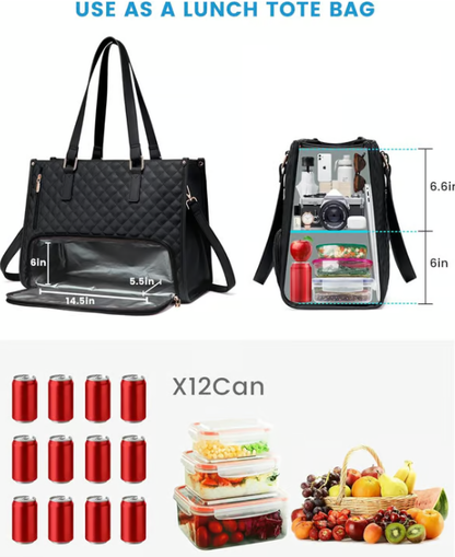 Insulated Laptop & Lunch Bag