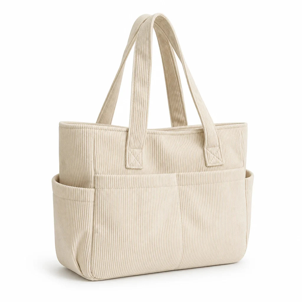 Multi-pocket Shoulder Bag with Easy Cleaning System (Ergonomic Handles)