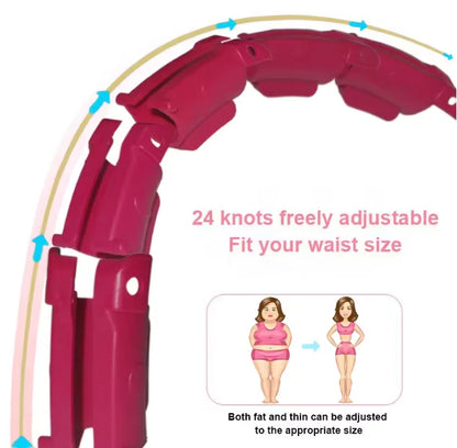 Hula Hoop for Adults – 2-in-1 Exercise Hoop