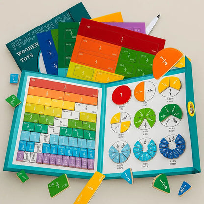 FractionMagnet – Playful Math Learning Set for Children Aged 6 and Up