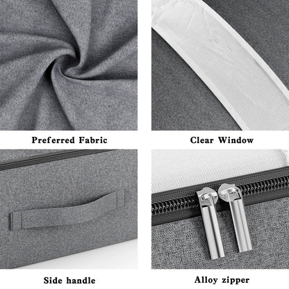 Underbed Storage Bag with Viewing Window