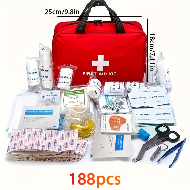 First Aid Kit for Outdoor, Travel & Car