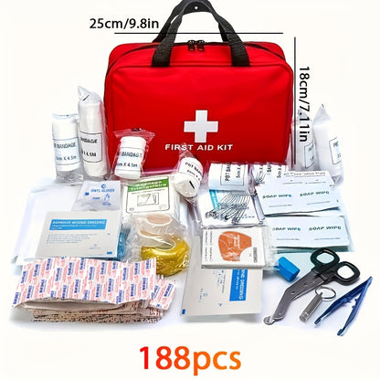 First Aid Kit for Outdoor, Travel & Car